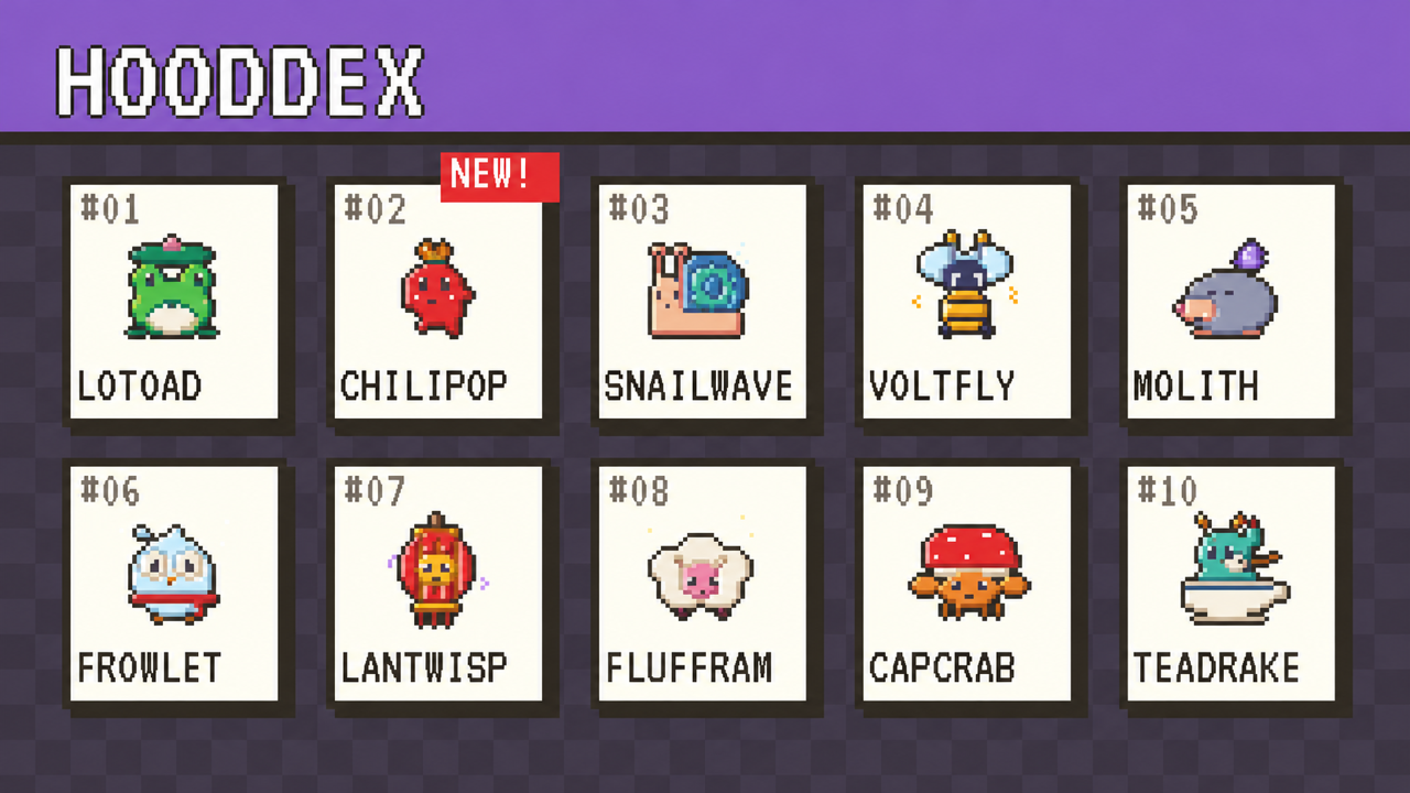 Gameplay screen: Discover your starter